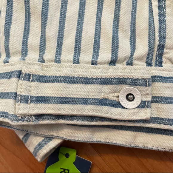 Chaps Striped Denim Jacket - Picture 14 of 16